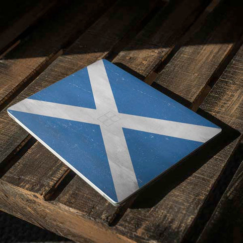Scotland Flag Distressed Surface Laptop 2 Skin